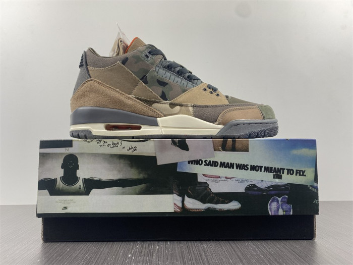 Air Jordan 3 Retro Patchwork Camo - DO1830-200