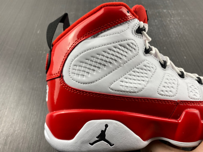 Air Jordan 9 Retro White Gym Red - 302370-160