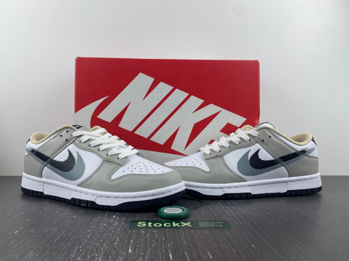 Nike Dunk Low "Stencil Swish" FD0661-100