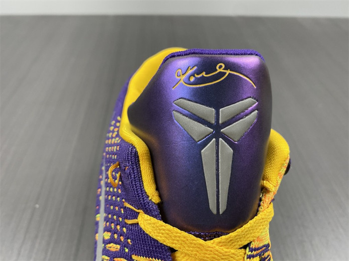 Nike Zoom Kobe 9 IX Purple Yellow Black 630487-500