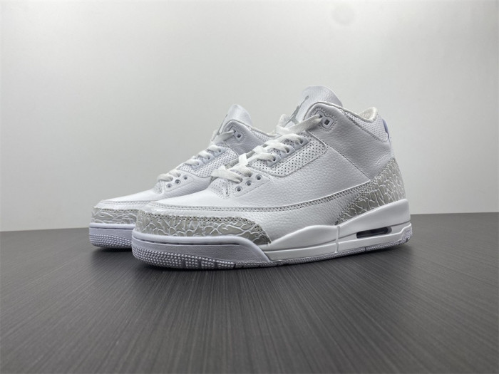 Air Jordan 3 Retro PS ''Triple White'' - 429487 111