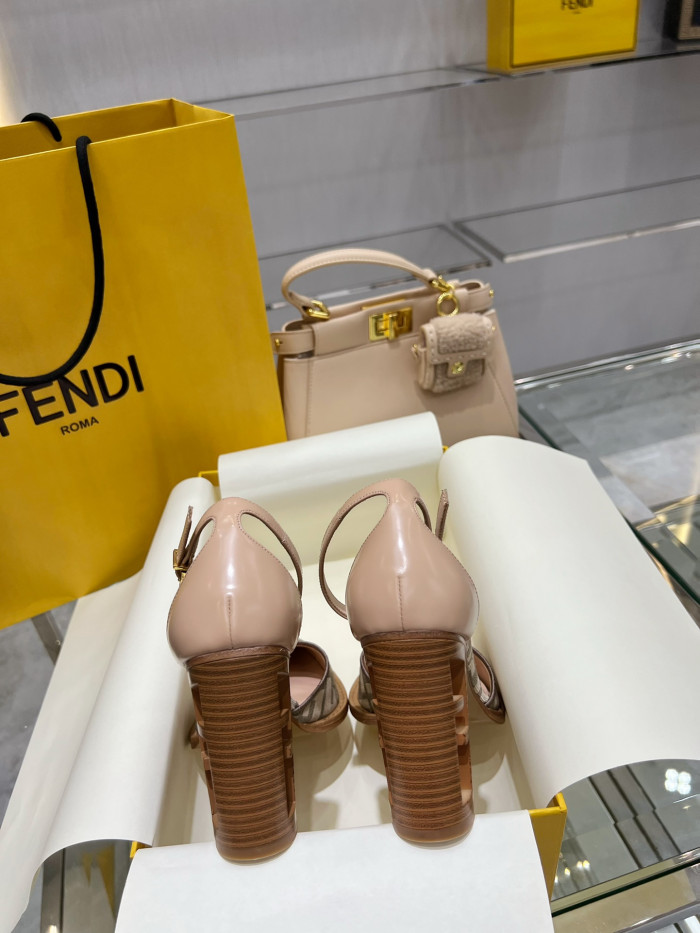 F**di high-heeled sandals