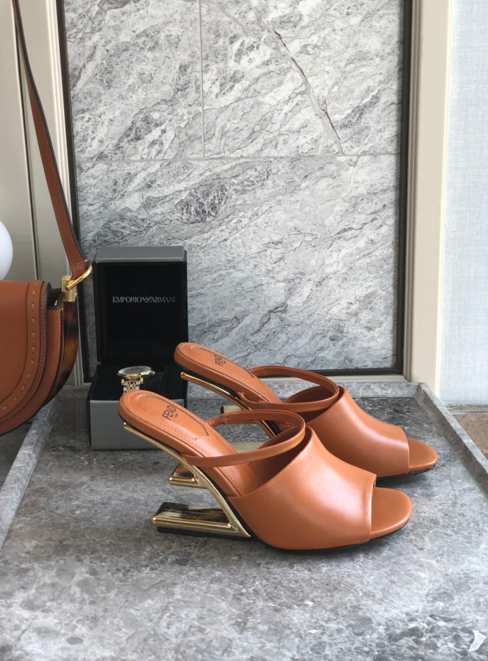 F**di high-heeled sandals