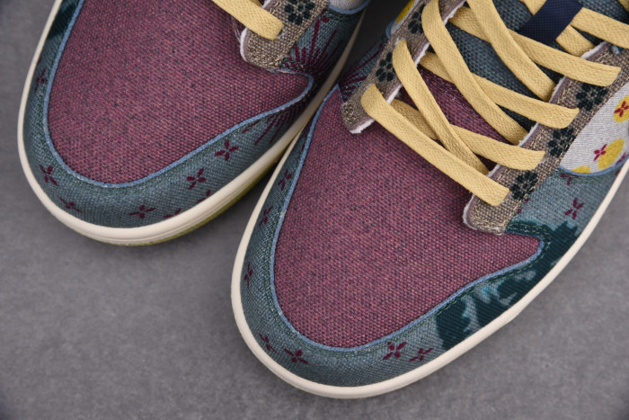 NIKE DUNK LOW LEMON WASH MULTI-COLOR CZ9747-900