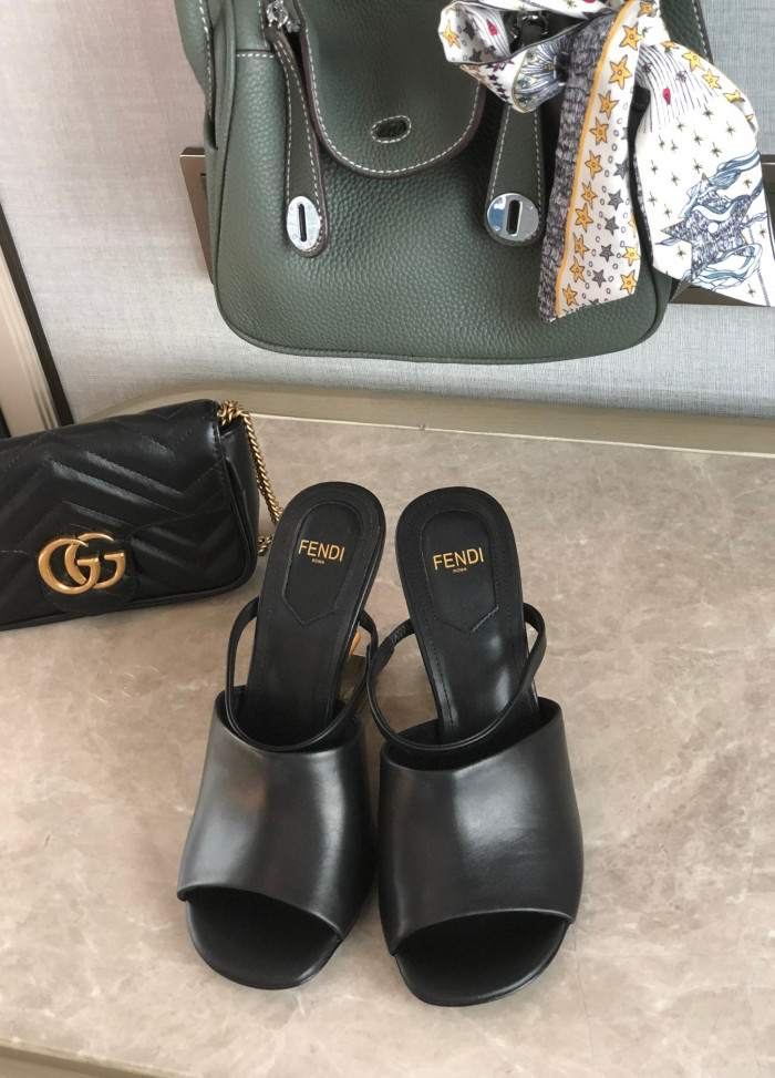 F**di high-heeled sandals