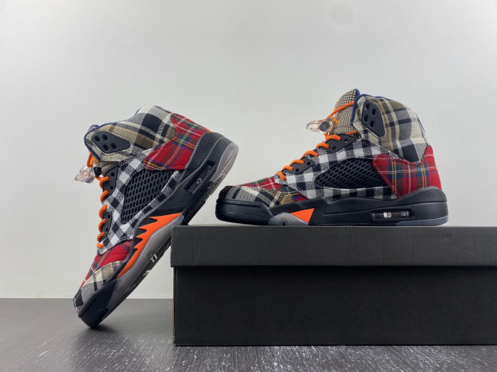 Air Jordan 5 Retro Plaid (GS) - FD4814-008
