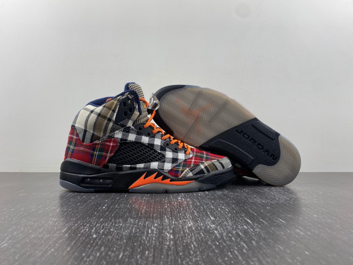 Air Jordan 5 Retro Plaid (GS) - FD4814-008