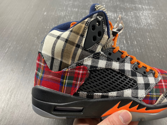 Air Jordan 5 Retro Plaid (GS) - FD4814-008