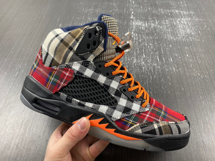 Air Jordan 5 Retro Plaid (GS) - FD4814-008