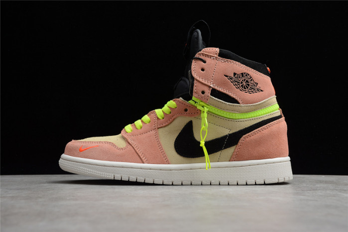 Air Jordan 1 High Switch Light Smoke Grey CW6576-100