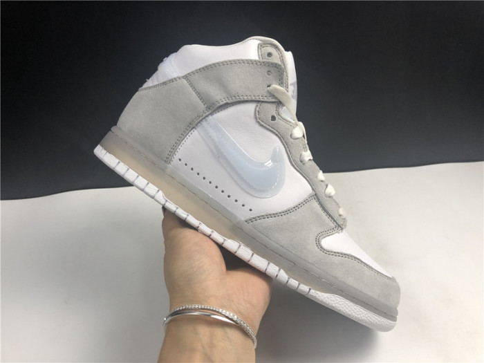Nike x Slam Jam Dunk High White Platinum DA1639-100