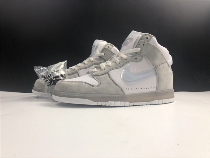 Nike x Slam Jam Dunk High White Platinum DA1639-100