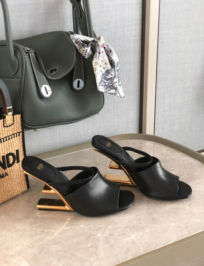 F**di high-heeled sandals