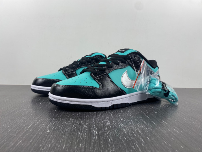 nike sb dunk low pro x diamond S*pply co. t*f*ny 304292-402