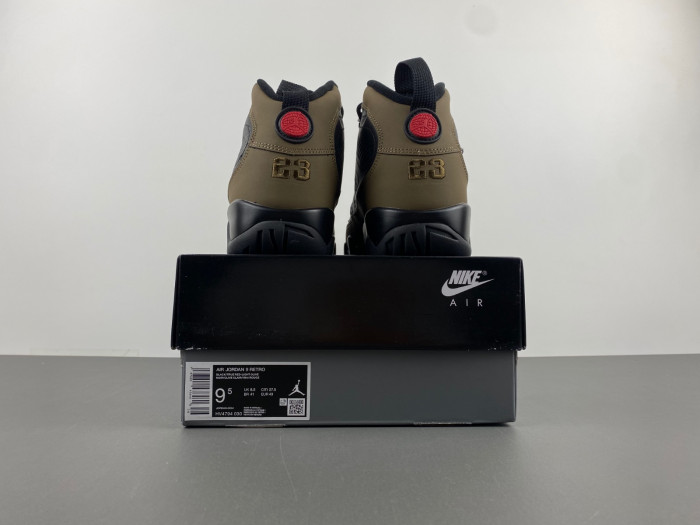 Air Jordan 9 "Olive" Holiday 2024 HV4794-030