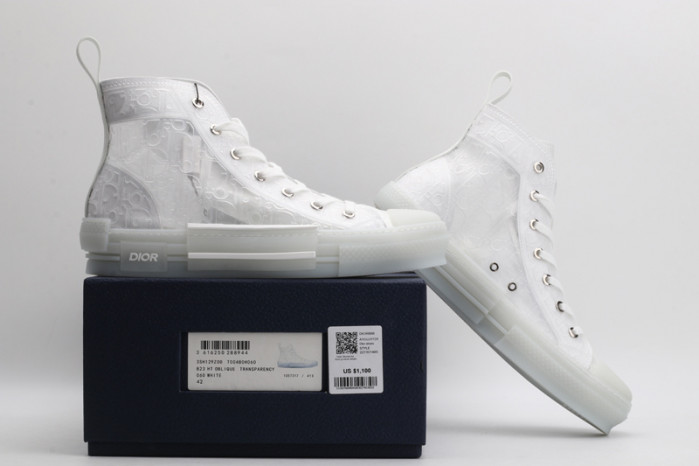 DIO* B23 OBLIQUE HIGH-TOP SNEAKER