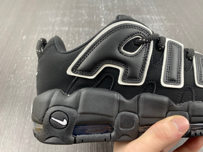 AMBUSH x Nike Air More Uptempo Low “Black/White”  FB1299-001