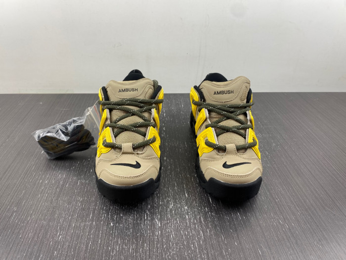 AMBUSH x Nike Air More Uptempo Low "Limestone" FB1299-200