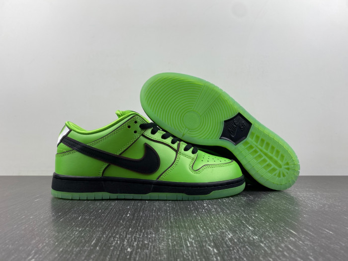 The Powerpuff Girls x Nike SB Dunk Low “Buttercup” FZ8319-300