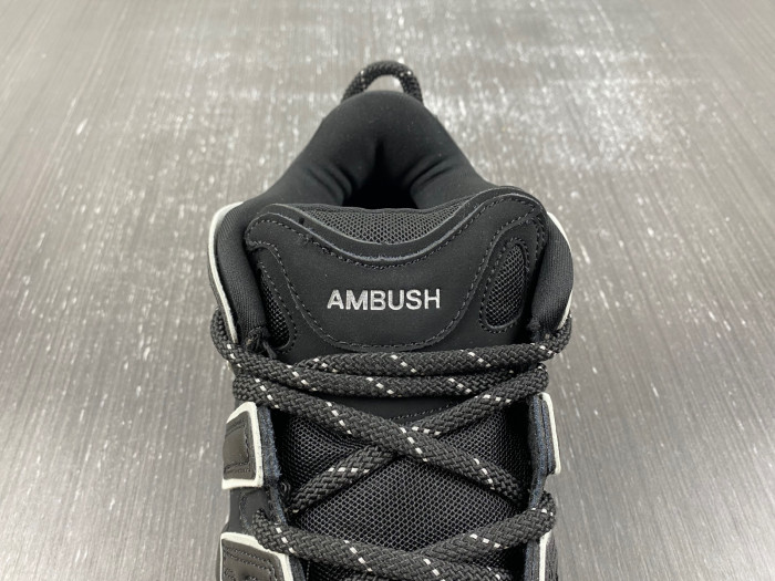 AMBUSH x Nike Air More Uptempo Low “Black/White”  FB1299-001