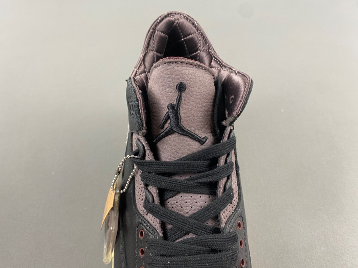 A MA MANIERE X AIR JORDAN 3  "BLACK" FZ4811-001