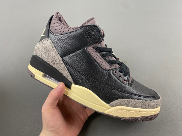 A MA MANIERE X AIR JORDAN 3  "BLACK" FZ4811-001