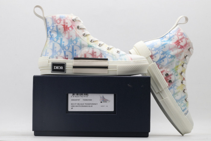 DIO* B23 OBLIQUE HIGH-TOP SNEAKER
