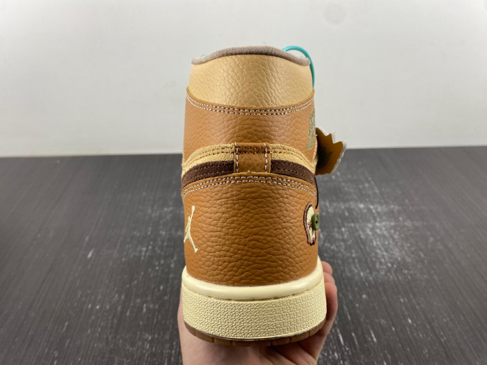Zion Williamson x AJ 1 Retro High OG ”Voodoo“ DZ7292-100