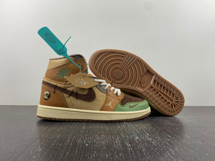 Zion Williamson x AJ 1 Retro High OG ”Voodoo“ DZ7292-100